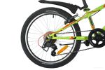 Детский велосипед Novatrack Extreme 20 (салатовый, 2021)