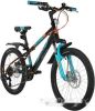 Детский велосипед Novatrack Extrime 6.D 2021 20SH6D.EXTREME.BK21 (черный)