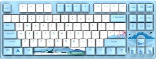 Клавиатура Dareu A87L (голубой)