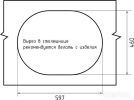 Кухонная мойка GranFest QUARZ Z-58 (темно-серый)
