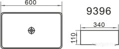 Умывальник Axus 60 9396