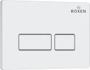 Унитаз подвесной Roxen Cube Bidet в комплекте с инсталляцией StounFix Slim 6 в 1 577477 (кнопка: белый глянец)