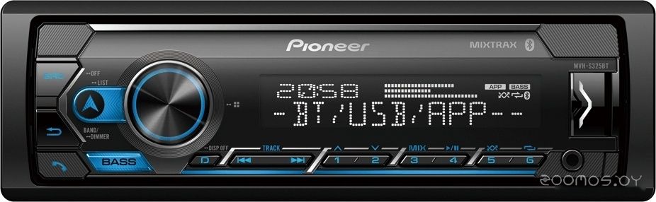 USB-магнитола Pioneer MVH-S325BT