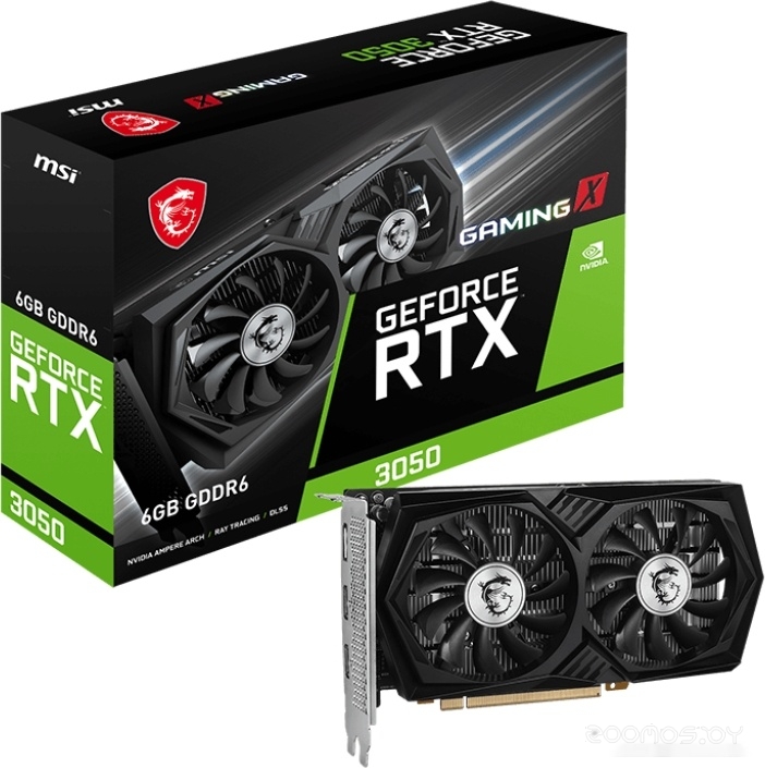 Видеокарта MSI GeForce RTX 3050 Gaming X 6G, фото 2
