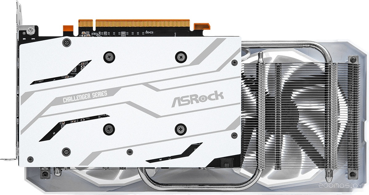 Видеокарта ASROCK Radeon RX 6600 Challenger White 8GB RX6600 CLW 8G, фото 6