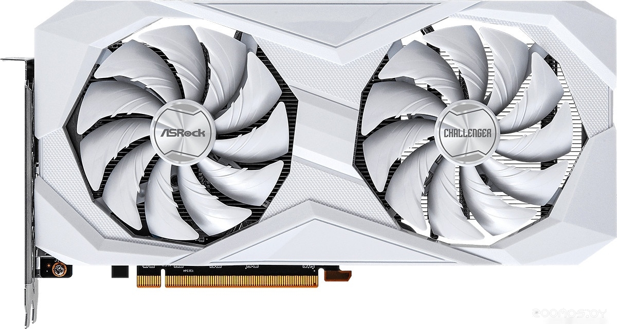 Видеокарта ASROCK Radeon RX 6600 Challenger White 8GB RX6600 CLW 8G, фото 2