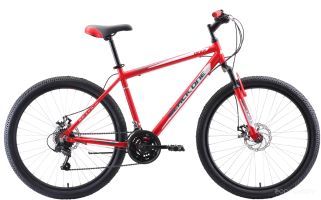 Велосипед Black One Onix 26 D Alloy (20, красный/серый/белый, 2020)