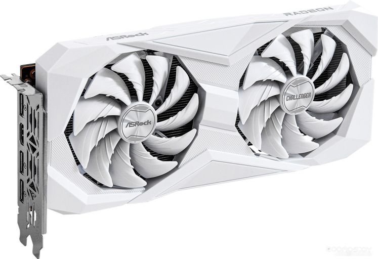 Видеокарта ASROCK Radeon RX 6600 Challenger White 8GB RX6600 CLW 8G, фото 1