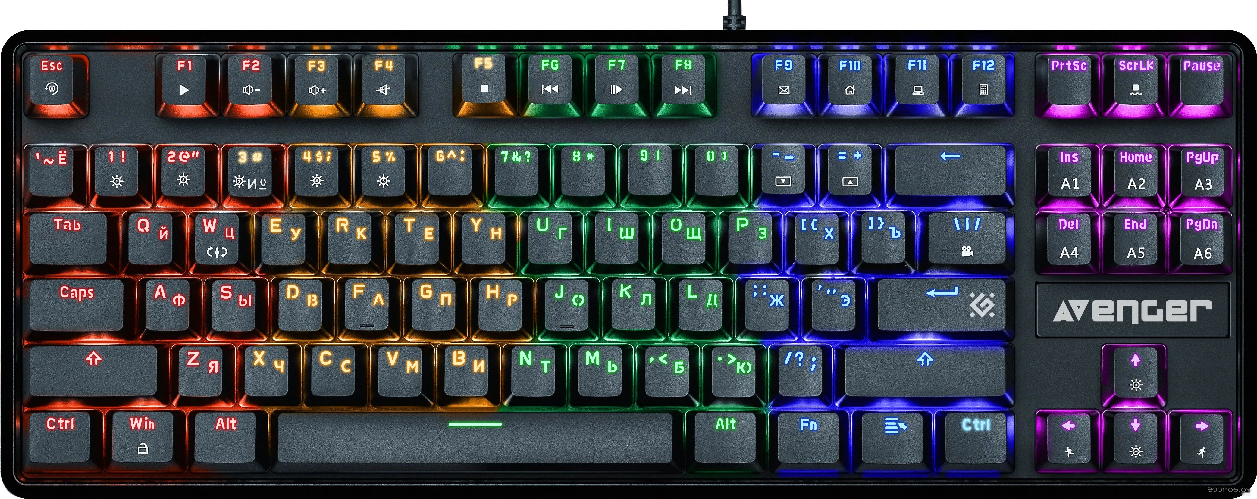 Клавиатура Defender Avenger GK-412, фото 2
