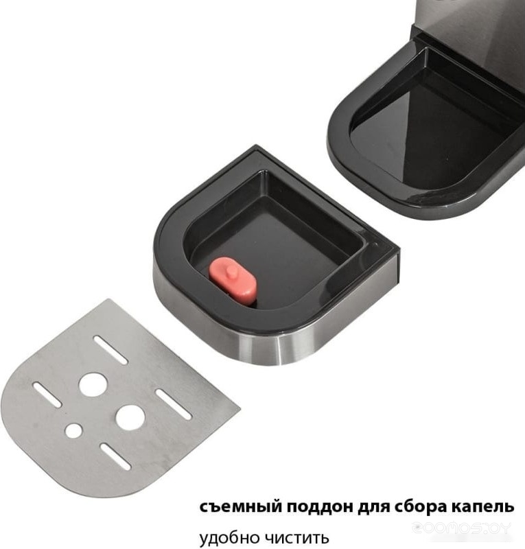 Рожковая кофеварка Pioneer CM108P (серебристый), фото 7