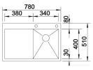 Кухонная мойка Blanco Zerox 4S-IF/А (чаша справа)