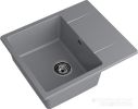 Кухонная мойка GranFest QUARZ GF-UR-258L (темно-серый)