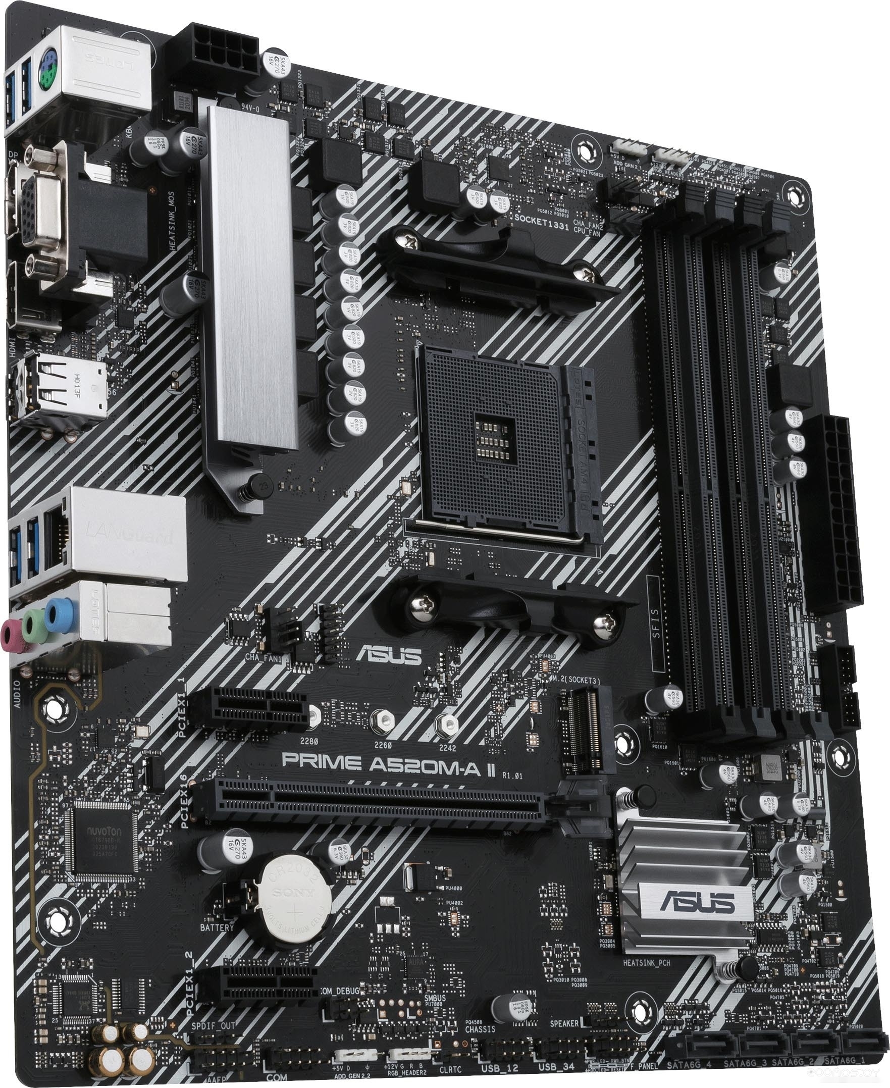 Материнская плата Asus Prime A520M-A II/CSM, фото 2