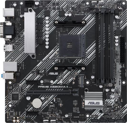 Материнская плата Asus Prime A520M-A II/CSM, фото 1
