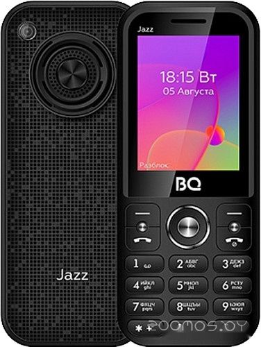 Кнопочный телефон BQ-Mobile BQ-2457 Jazz (черный)