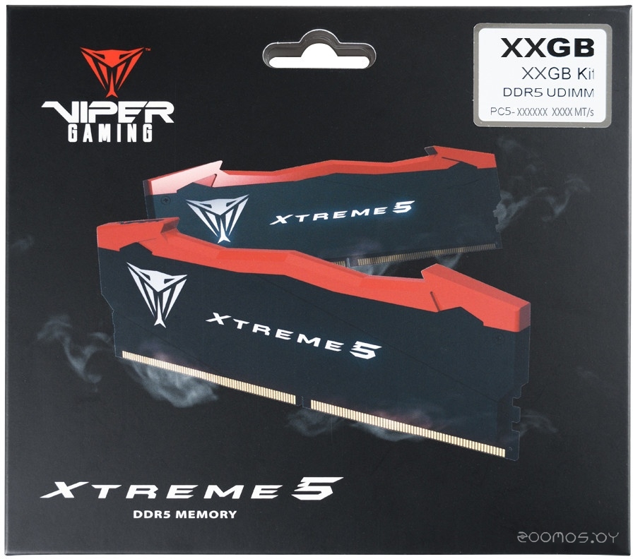 Оперативная память Patriot Viper Xtreme 5 2x16ГБ DDR5 8200МГц PVX532G82C38K, фото 7