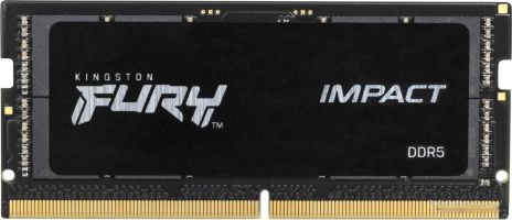 Оперативная память Kingston FURY Impact 16ГБ DDR5 SODIMM 6000 МГц KF560S38IB-16