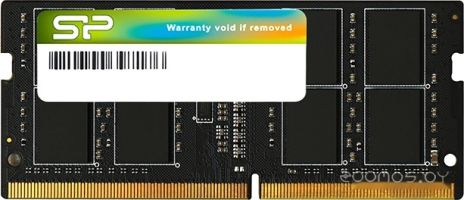 Оперативная память Silicon Power 8ГБ DDR4 SODIMM 3200 МГц SP008GBSFU320X02