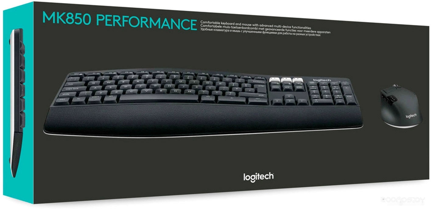 Клавиатура + мышь Logitech Wireless Desktop MK850 [920-008232], фото 7