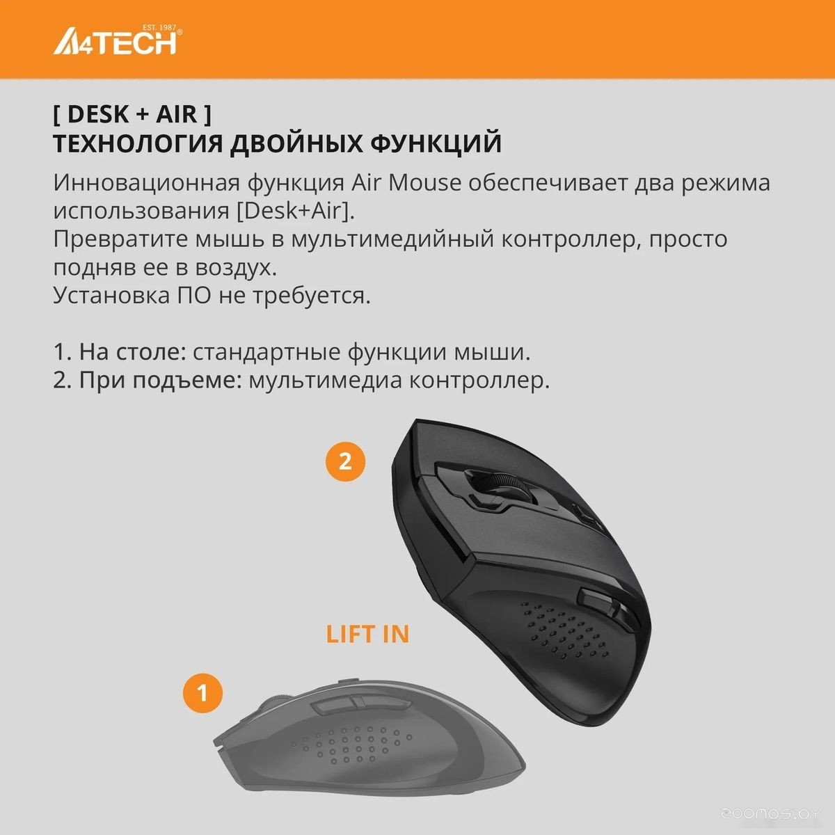 Мышь A4Tech G7-810 Air 2, фото 11