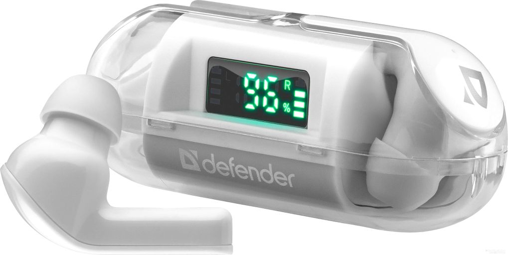 Наушники Defender Twins 916 (белый)