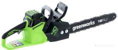 Аккумуляторная цепная пила Greenworks GD40CS18K2