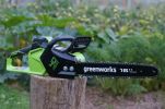 Аккумуляторная цепная пила Greenworks GD40CS18K2