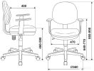 Компьютерное кресло Бюрократ CH-W356AXSN/MASKARAD (мультиколор)