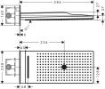 Верхний душ Hansgrohe Rainmaker Select 580 3jet 24001600