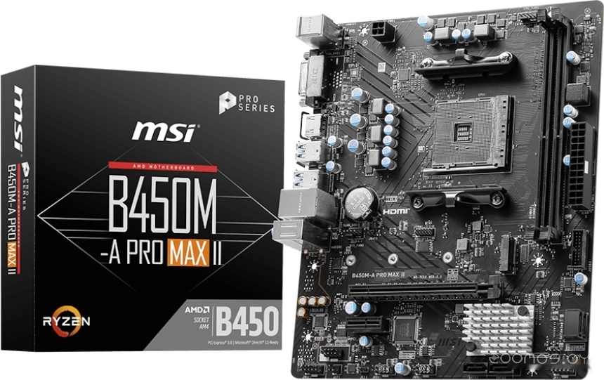 Материнская плата MSI B450M-A Pro Max II, фото 3