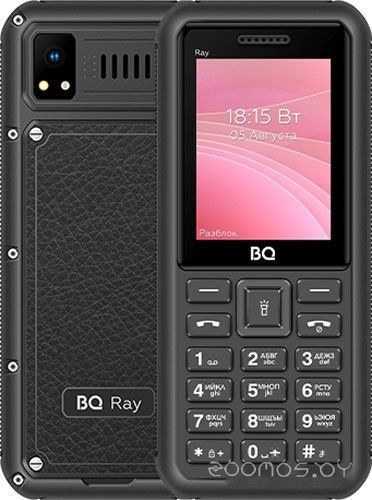 Кнопочный телефон BQ-Mobile BQ-2454 Ray (серый)