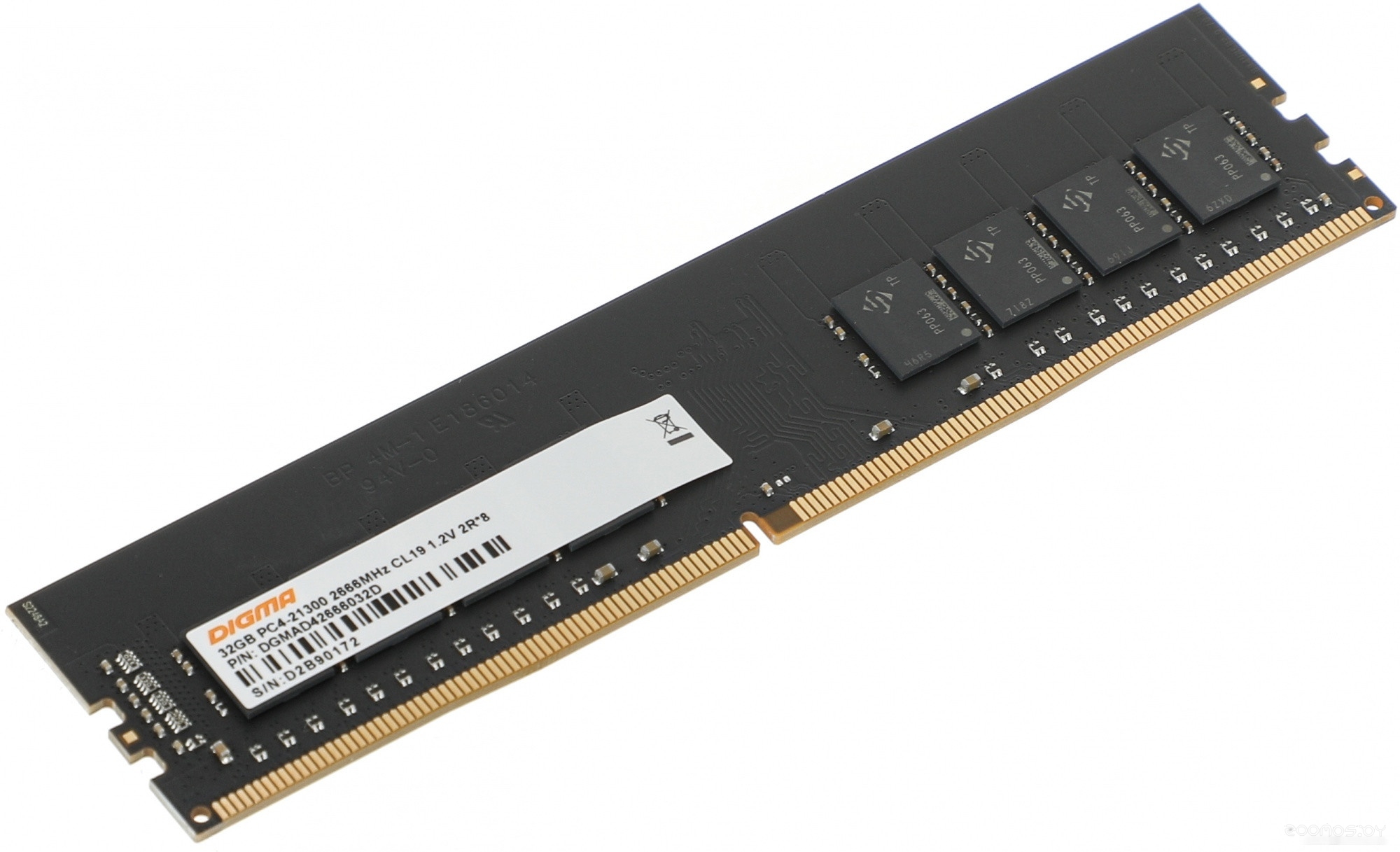 Оперативная память DIGMA 32ГБ DDR4 2666 МГц DGMAD42666032D, фото 2
