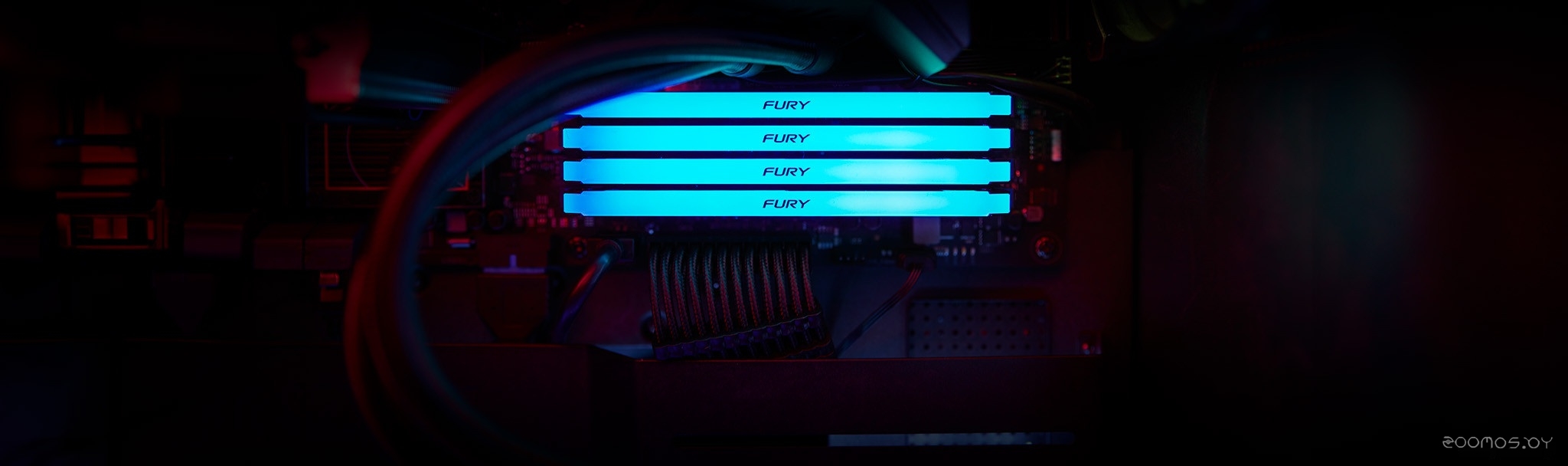 Оперативная память Kingston FURY Beast RGB 2x16ГБ DDR4 3200 МГц KF432C16BB2AK2/32, фото 6