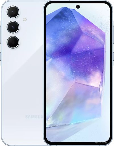 Смартфон Samsung Galaxy A55 SM-A556E 8GB/128GB (голубой)