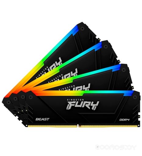 Модуль памяти Kingston Fury Beast RGB KF432C16BB12AK4/­64, фото 1