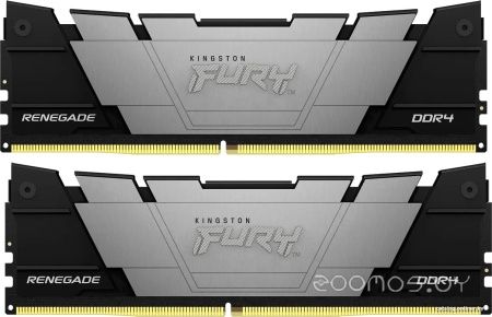 Оперативная память Kingston FURY Renegade 2x16ГБ DDR4 3200 МГц KF432C16RB12K2/32, фото 1