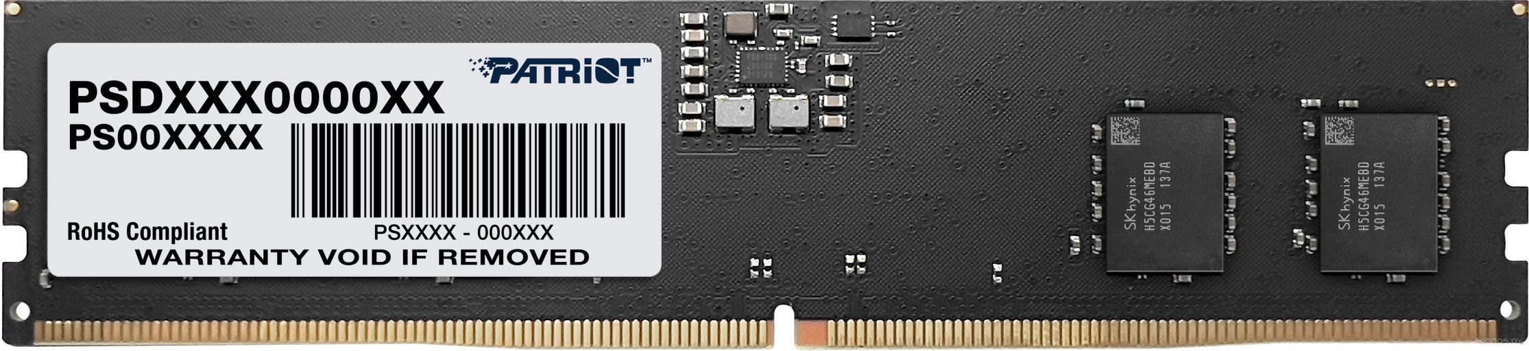 Оперативная память Patriot Signature Line 32ГБ DDR5 5200 МГц PSD532G52002, фото 1