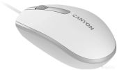 Мышь Canyon M-10 (белый/серый)