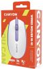 Мышь Canyon M-10 (белый/сиреневый)