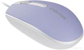 Мышь Canyon M-10 (сиреневый/белый)