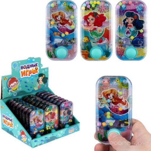 Развивающая игрушка 1toy Т24401 Водная игра (русалочка)