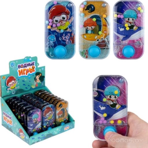 Развивающая игрушка 1toy Т24402 Водная игра (дайвер)