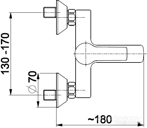 Смеситель Armatura Mohit 5914-010-00