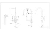 Смеситель Bravat Rhein F7429564BW-ENG