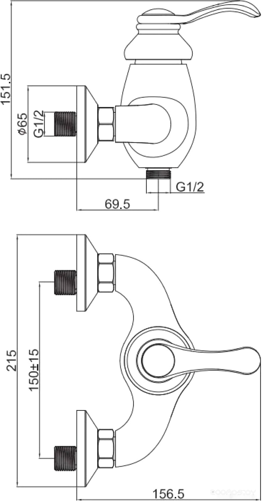 Смеситель Maxonor MN9076-7, фото 2