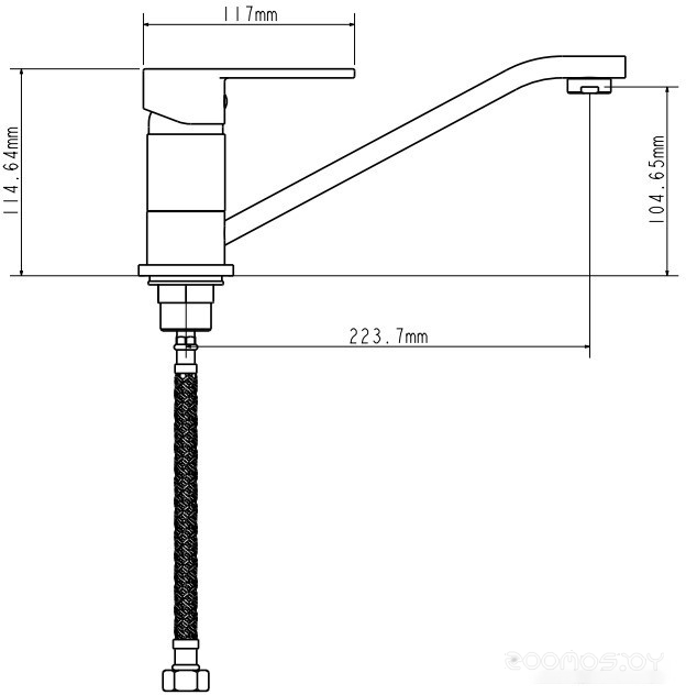 Смеситель Ekko E49151, фото 2