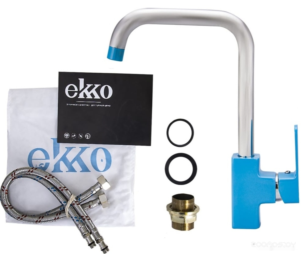 Смеситель Ekko E40304 (синий), фото 5
