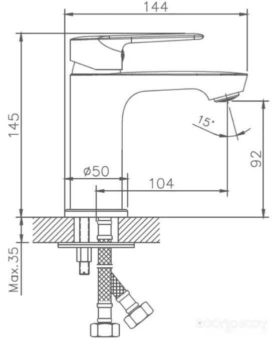 Смеситель Haiba HB10563, фото 2