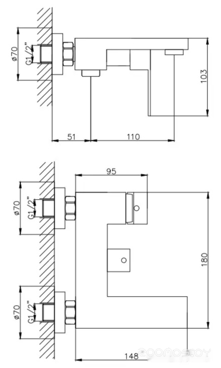 Смеситель Haiba HB60803-7, фото 2