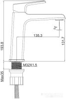 Смеситель Ekko EM1172